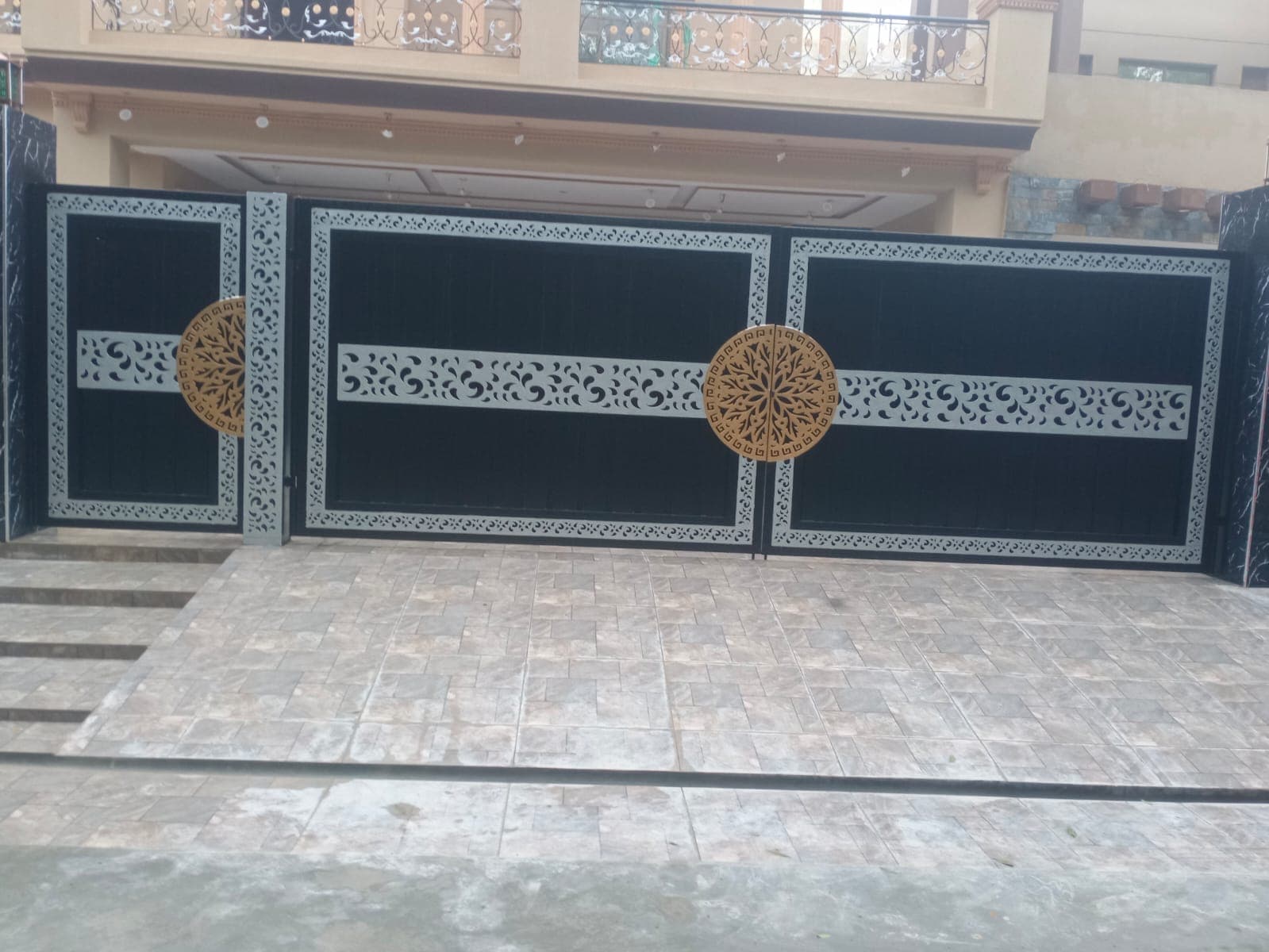Laser Cut Decorative Gate — Babar Fiber Glass